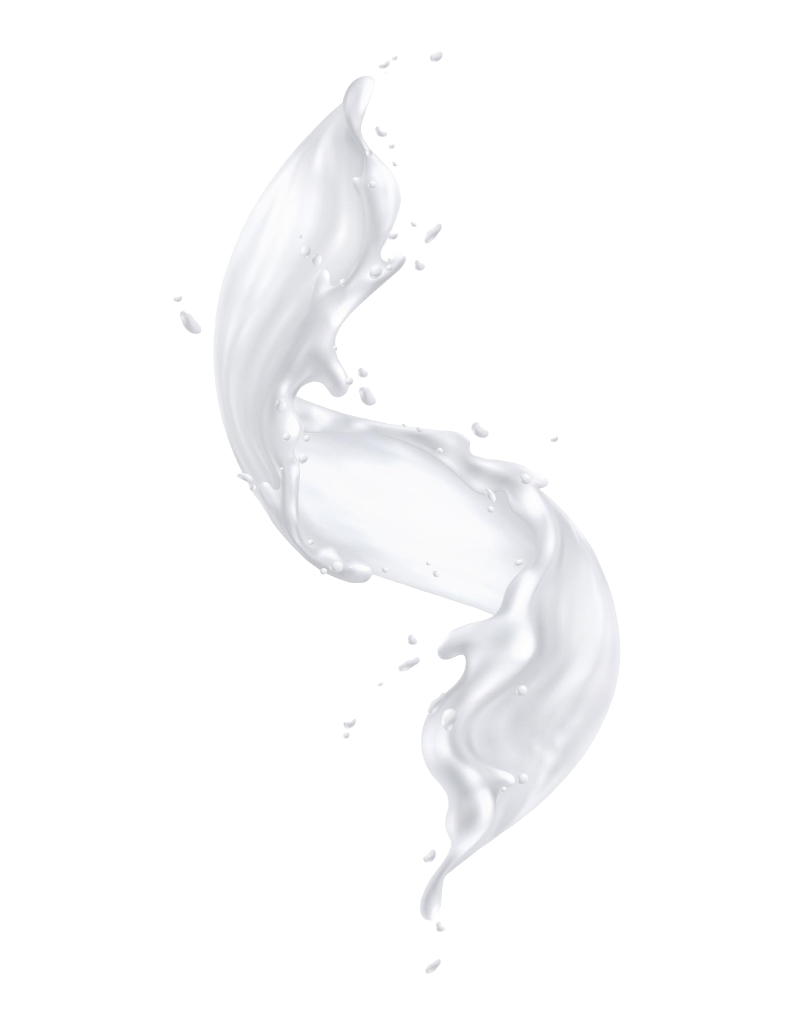 Milk splash background